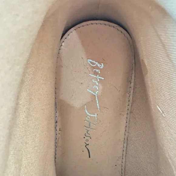 #73 BETSEY JOHNSON ~ Silver Sparkling Rhinestone Cushion Ankle Boots size 8 - Picture 6 of 10